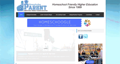 Desktop Screenshot of homeschoolingparent.com